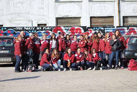 Rugby Frascati Union 1949 Femminile, secondo posto nella sesta tappa di Coppa Italia Seniores