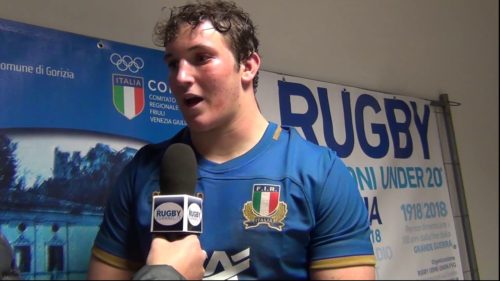 Italia U20, Lamaro: “Vogliamo confermare le ultime prestazioni del 6 Nazioni”
