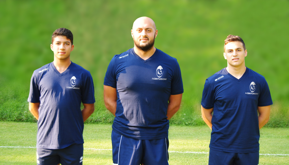 I Centurioni Rugby: in rossoblu il pilone Trevisani e i trequarti Azzini e Tononi