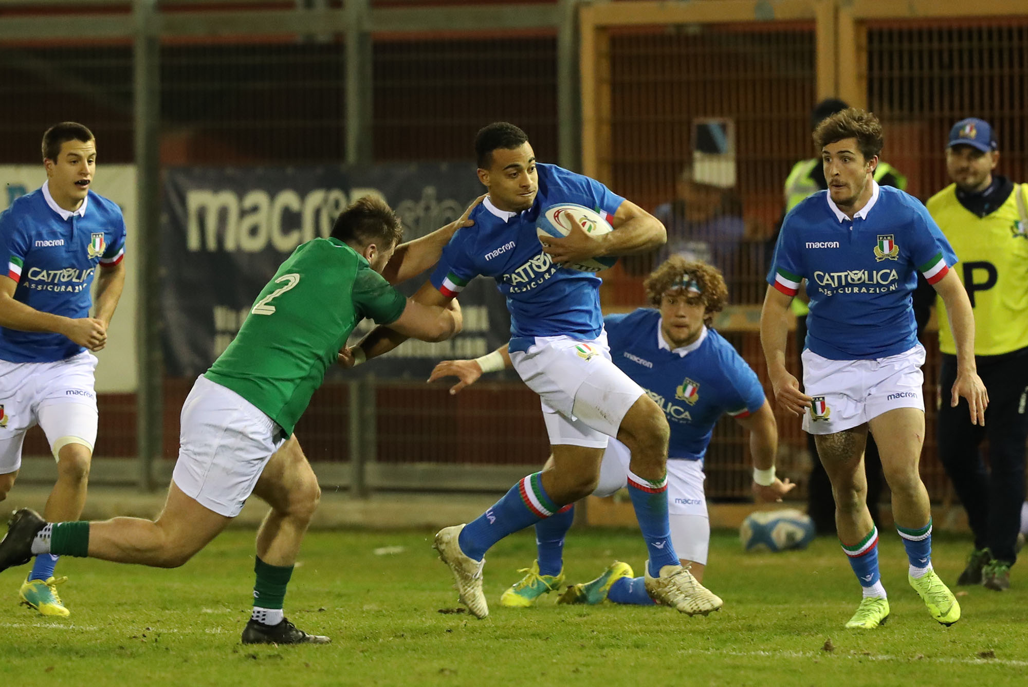 Sei Nazioni U20, a Rieti l’Italia battuta dall’Irlanda
