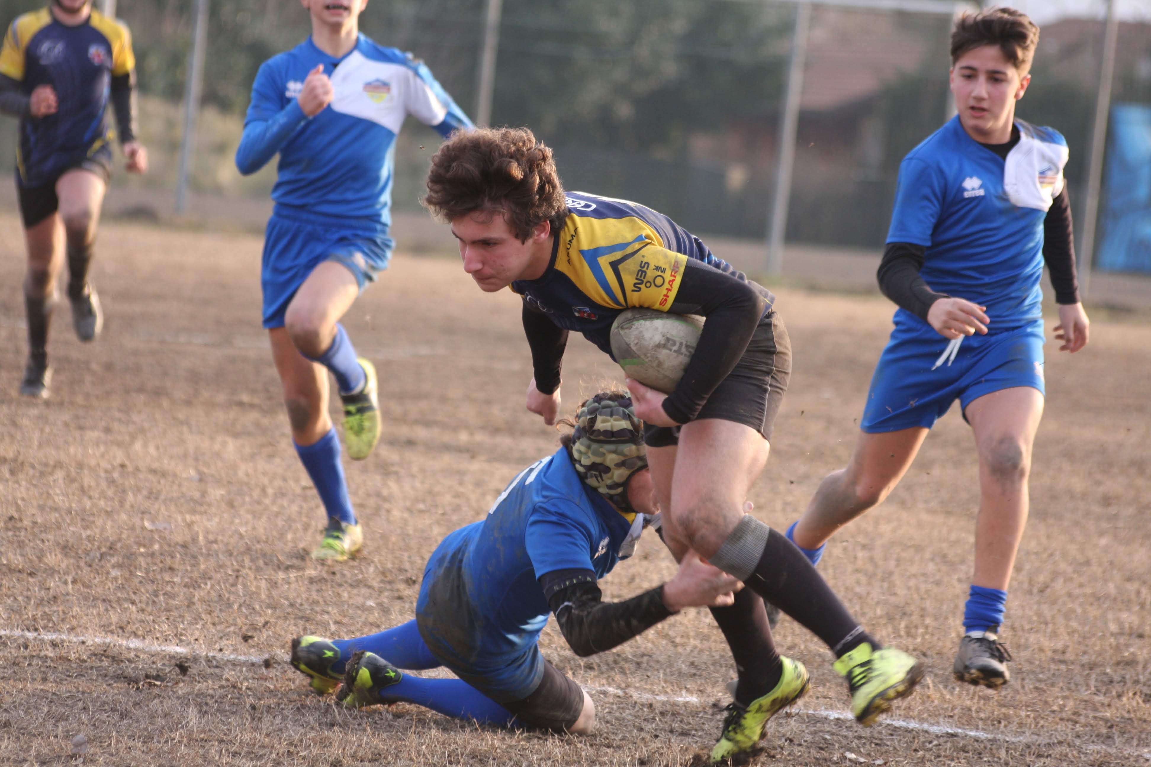 Buona prova per l’under 14 del Rugby San Mauro