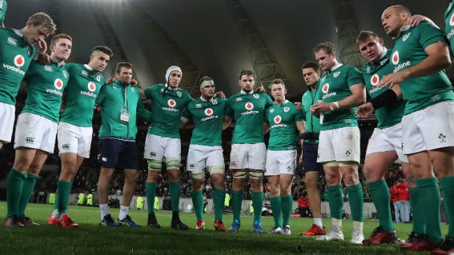 Guinness Sei Nazioni 2019, scelto il XV dell’Irlanda per il match contro l’Italia