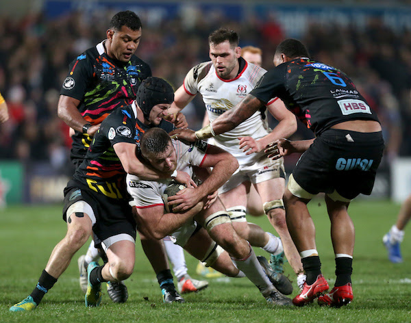 Netta sconfitta per le Zebre contro l’Ulster