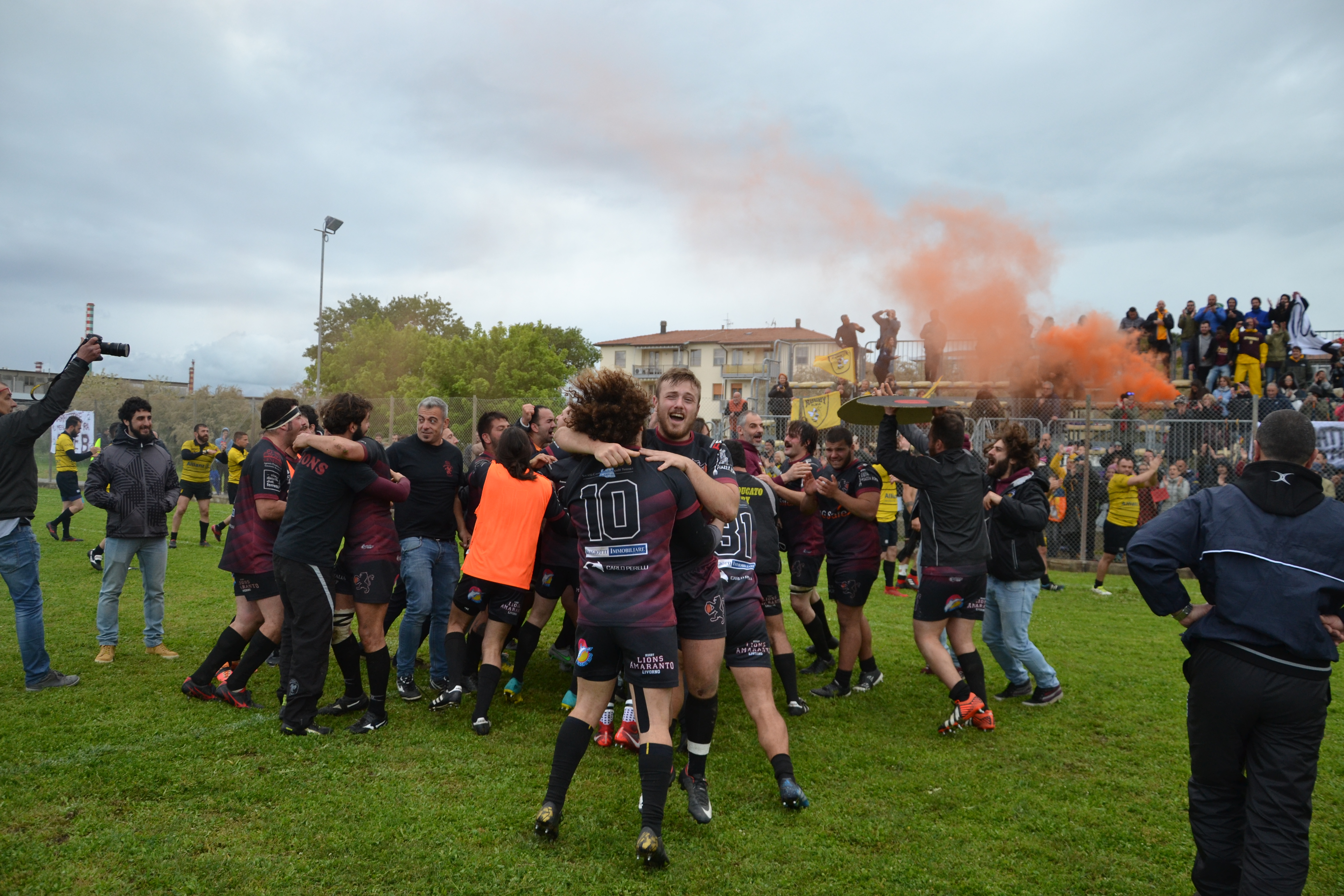 I Lions Amaranto Livorno conquistano la serie B