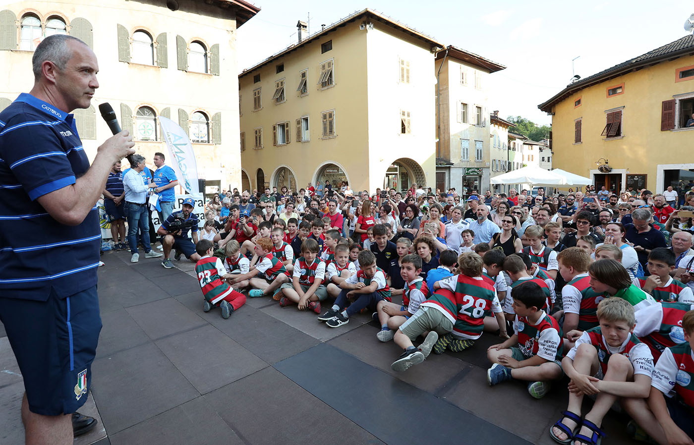 Italrugby, Pergine Valsugana saluta gli Azzurri. Troiani: “Strutture ottime per preparare la RWC”