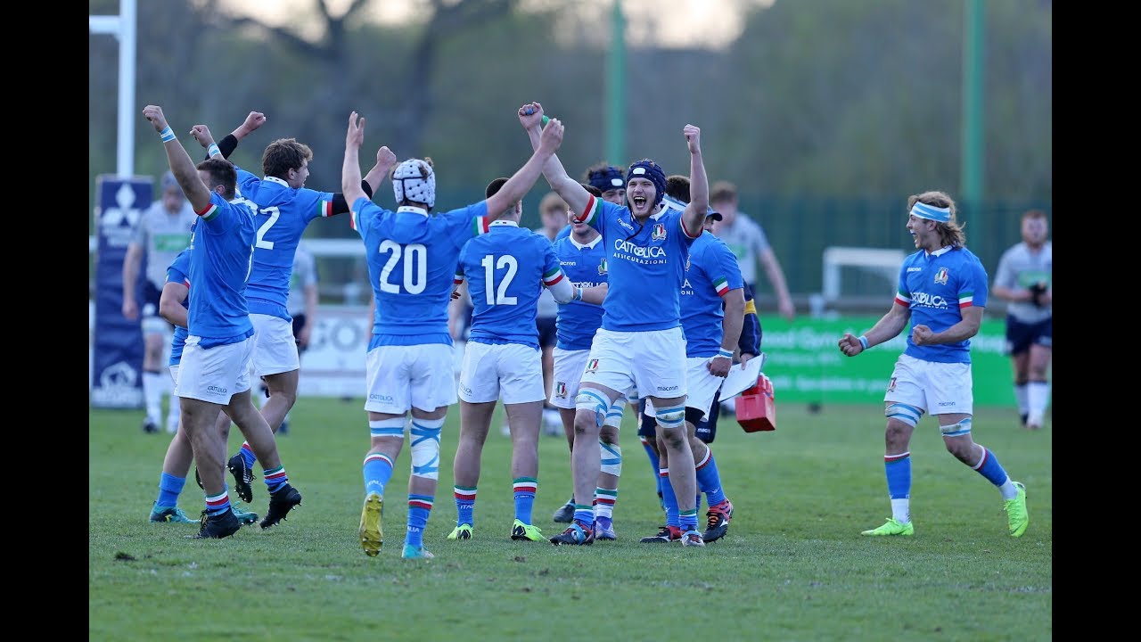 La Selezione Italia U18 batte 28-23 la Leinster Academy