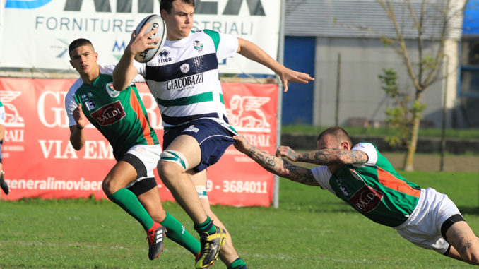 Doccia fredda per la serie B di Rugby Jesi 70