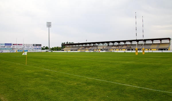 La gara di sabato 7 dicembre tra Zebre e Brive si disputerà al Pata Stadium di Calvisano