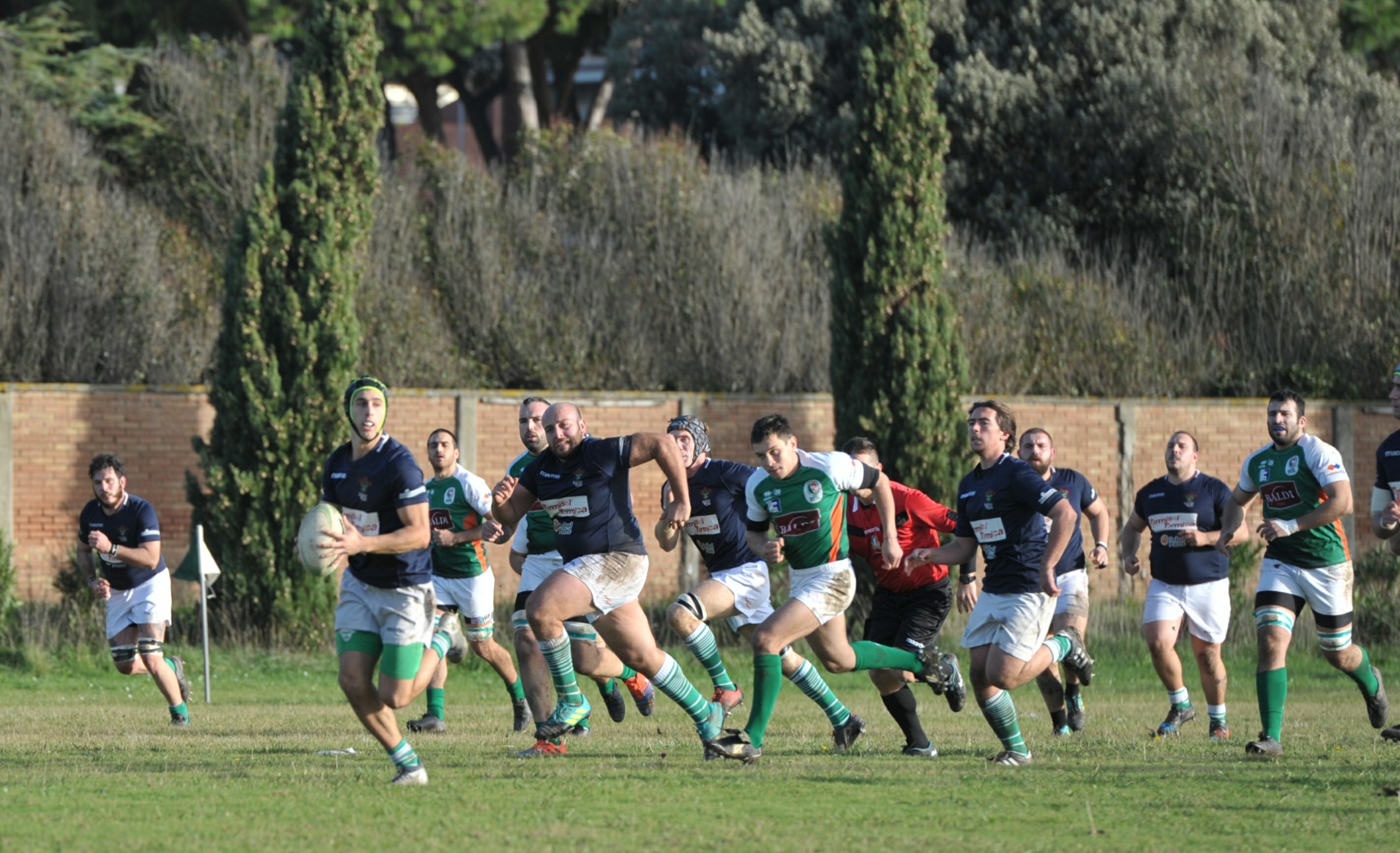 Livorno, in lotta promozione, gioca il 12/1 il derby toscano sul campo del CUS Siena.