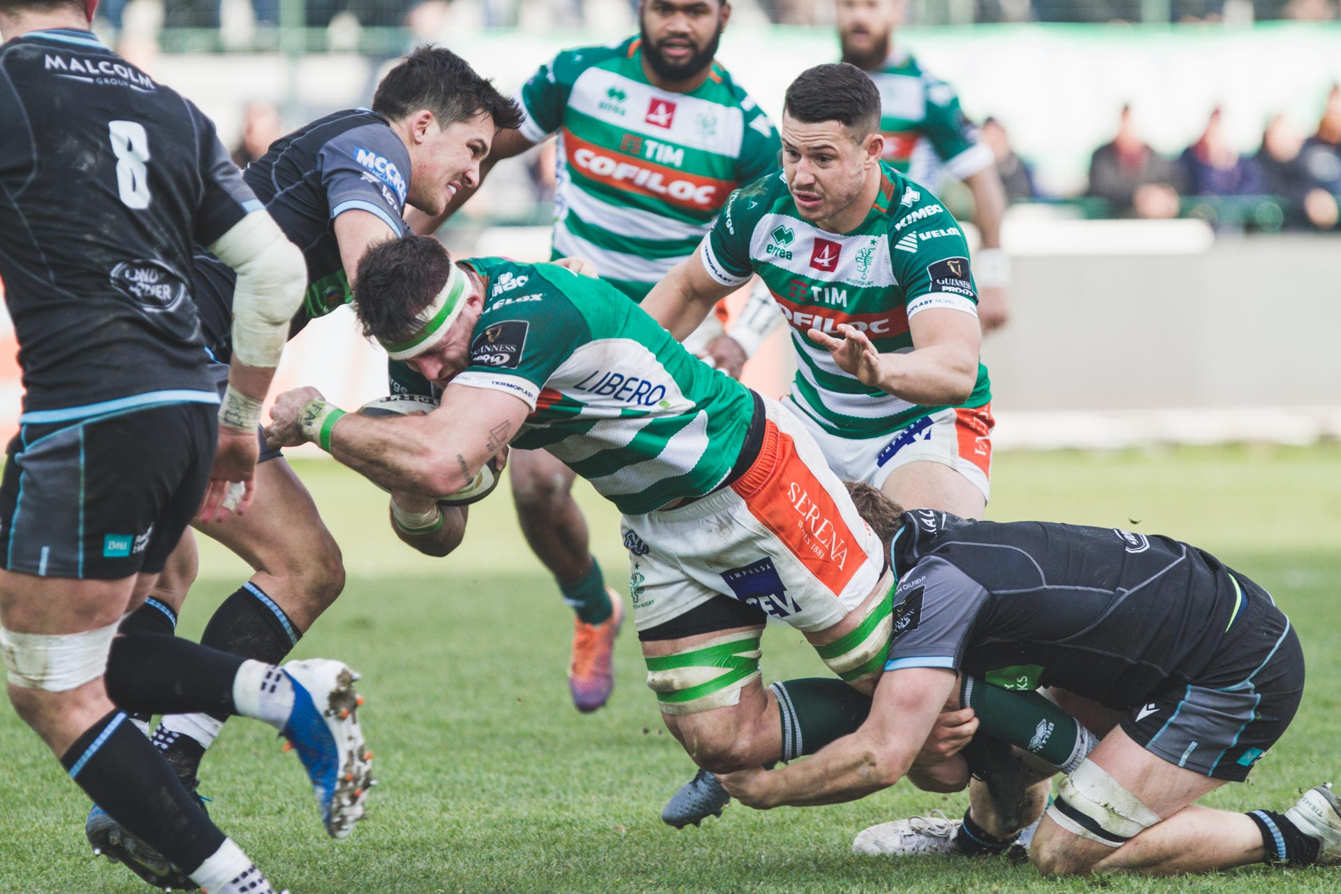 I Leoni cedono ai Glasgow Warriors 38 a 19