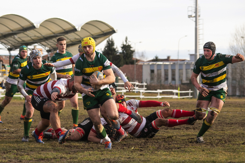 Il Biella vince di misura contro il Rugby Milano