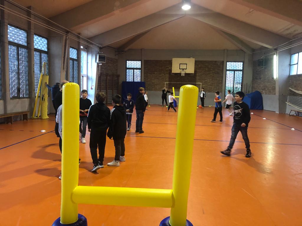 Terni Rugby, il progetto nella scuola De Filis ha coinvolto oltre 400 ragazzi