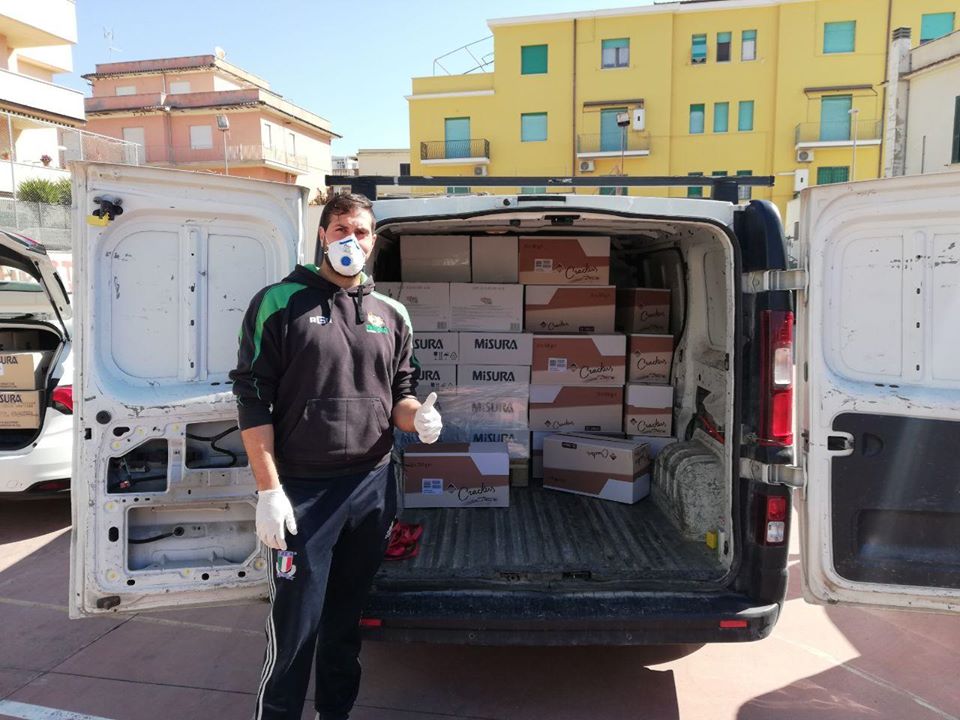 RUGBY ANZIO CLUB: in prima linea per l’emergenza Covid-19
