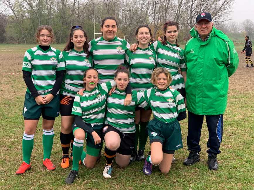 Il brillante bilancio stagionale delle ‘Red Roses’, la squadra femminile under 14 del Livorno Rugby
