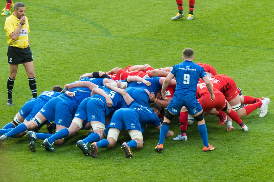 Rugby: Allenamenti virtuali per molti giocatori