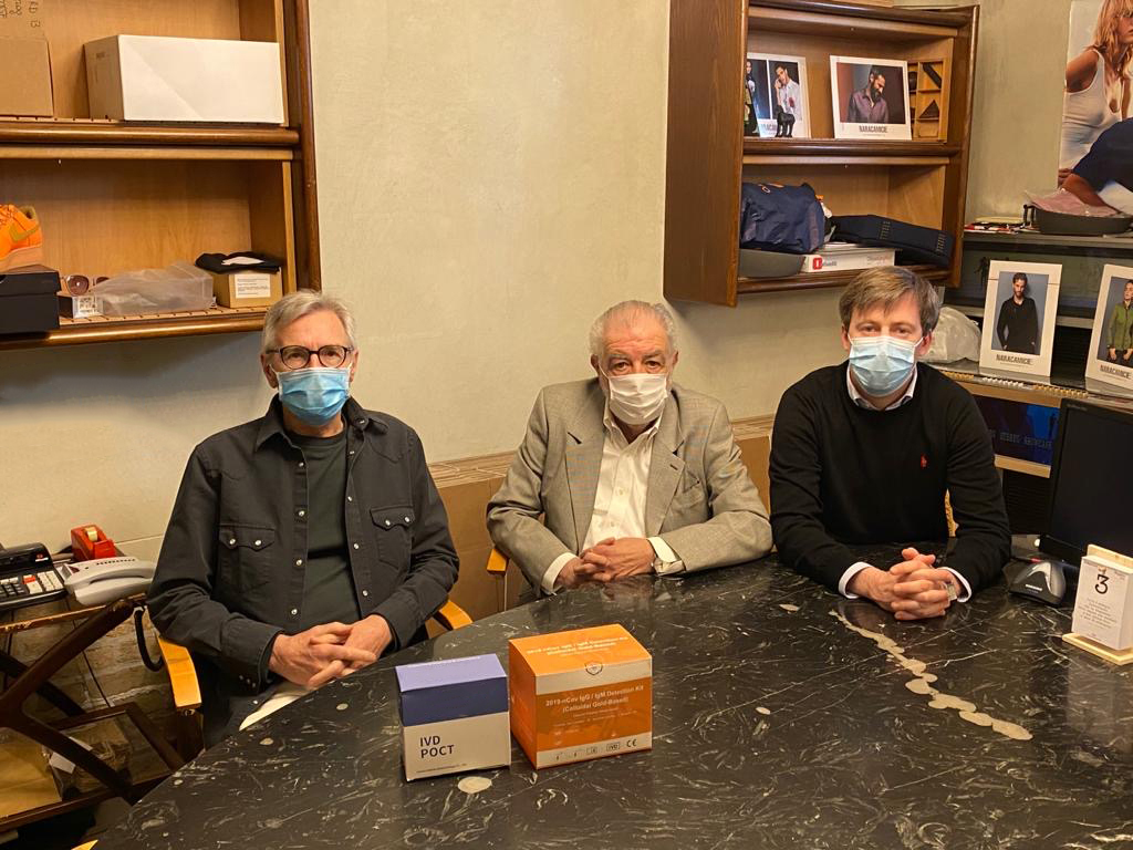Benetton Rugby e Progetto Internazionale Srl donano kit diagnostici rapidi al Ca’ Foncello