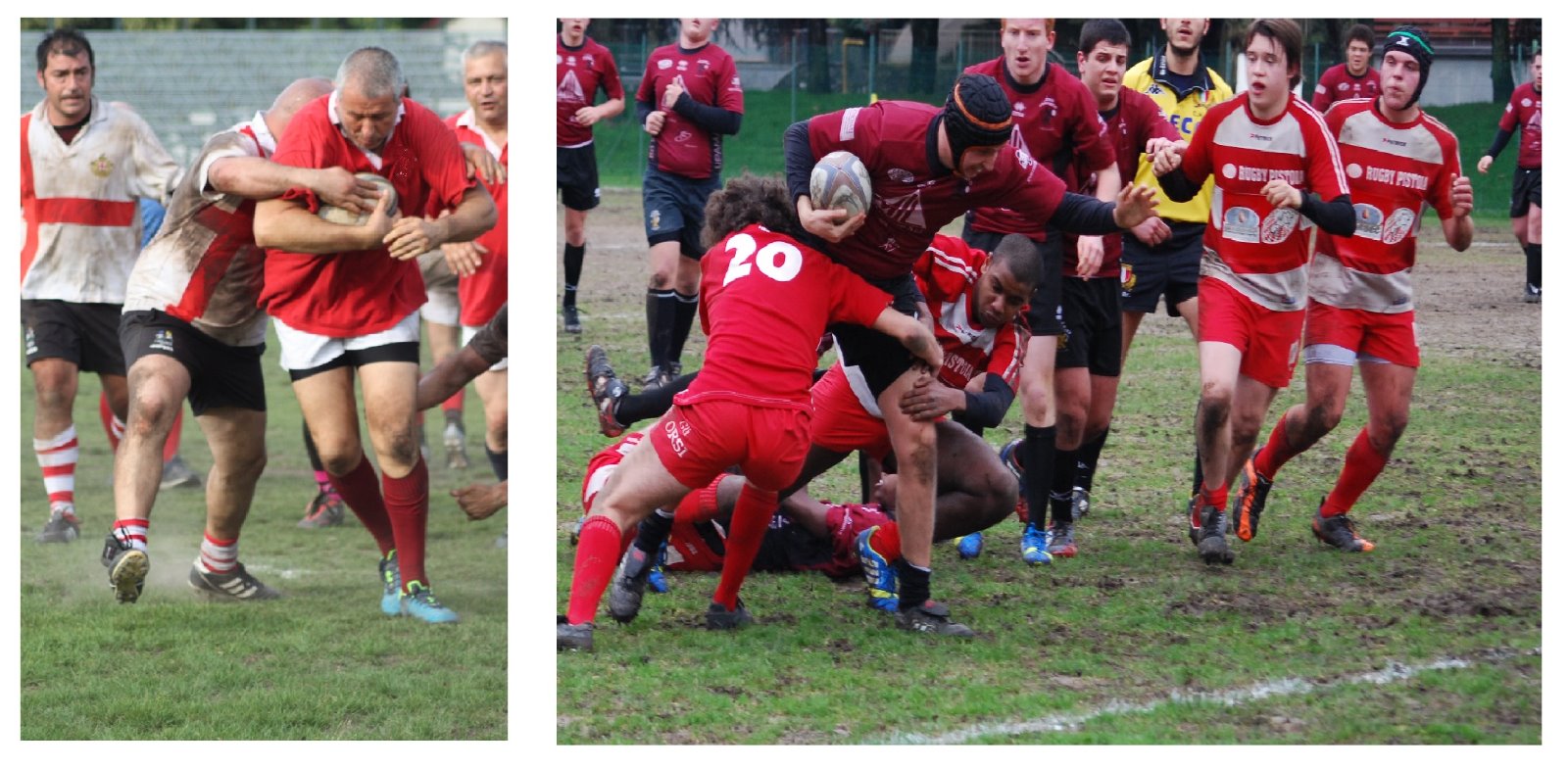 Lions Amaranto Livorno. Leonardo Ciandri e suo padre Paolo due seconde linee tra old e serie B. Una famiglia sempre in mischia