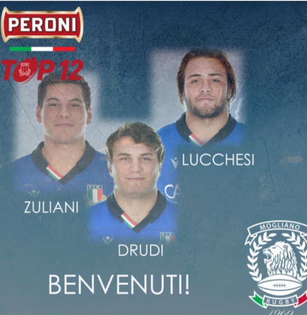 Altri tre Azzurrini firmano con il Mogliano