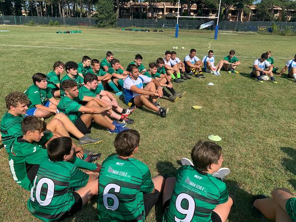 Gemellaggio positivo tra la Juvenilia e la Nazionale Italiana formata da Vigili del Fuoco