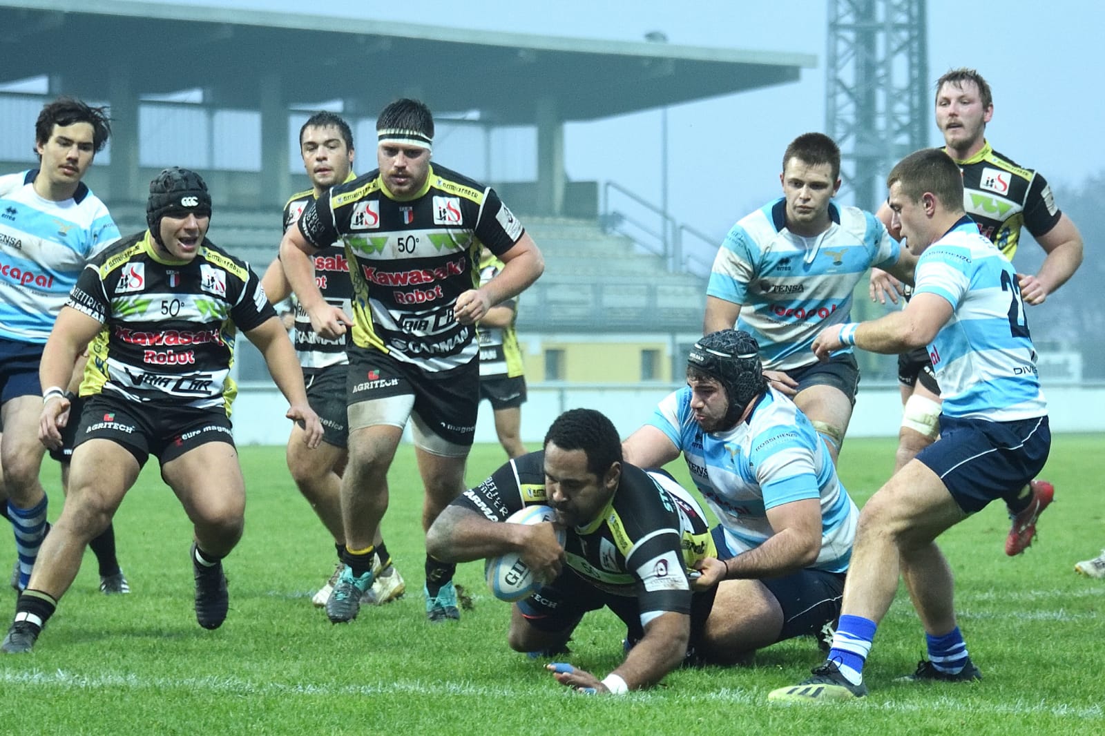 Peroni TOP10, rinviata Kawasaki Robot Calvisano v Mogliano Rugby 1969