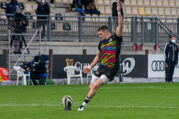 Carlo Canna è concentrato sulla sfida con l’Edinburgh Rugby