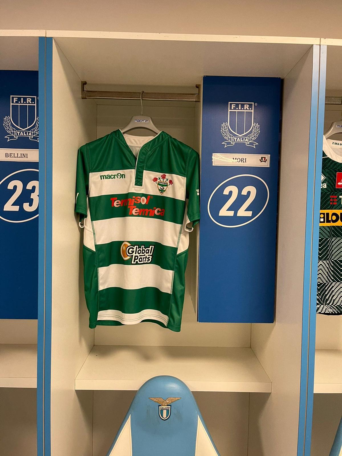 Mori ‘torna a indossare la maglia del Livorno Rugby’
