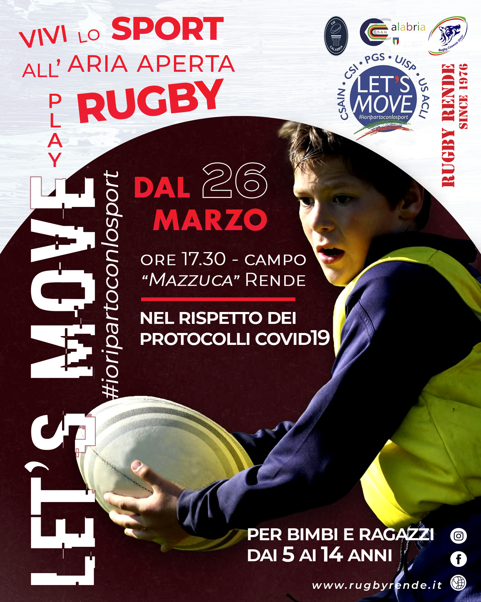 Il Rugby Rende torna in campo