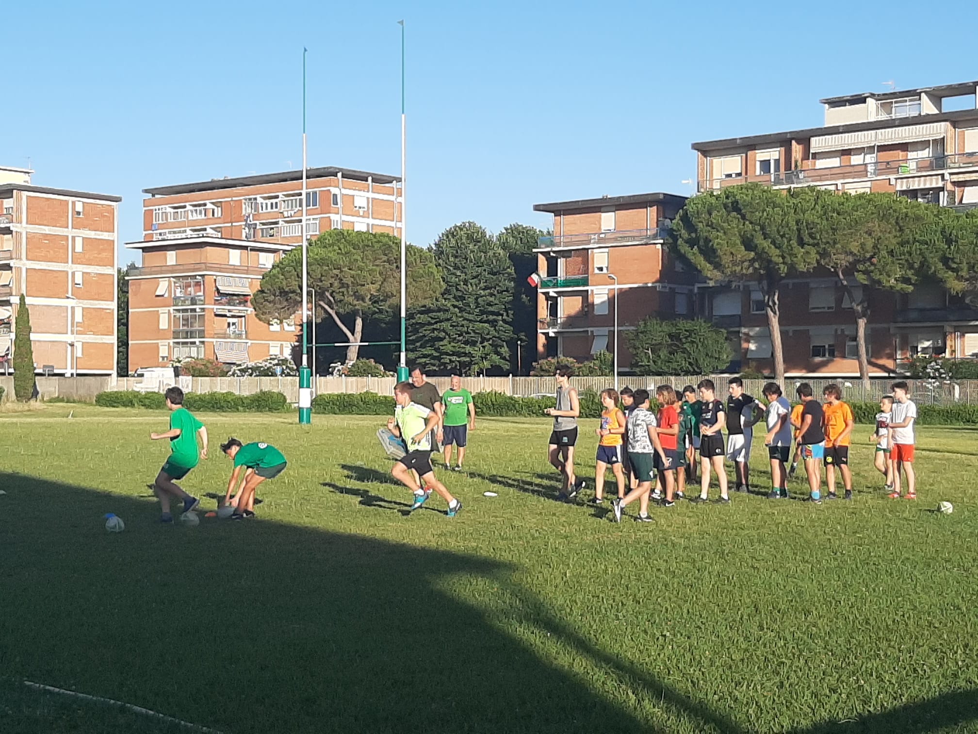 Livorno Rugby under 14. Sabato amichevole con il Rosignano. E’, in assoluto, la prima partita di rugby a Livorno del 2021
