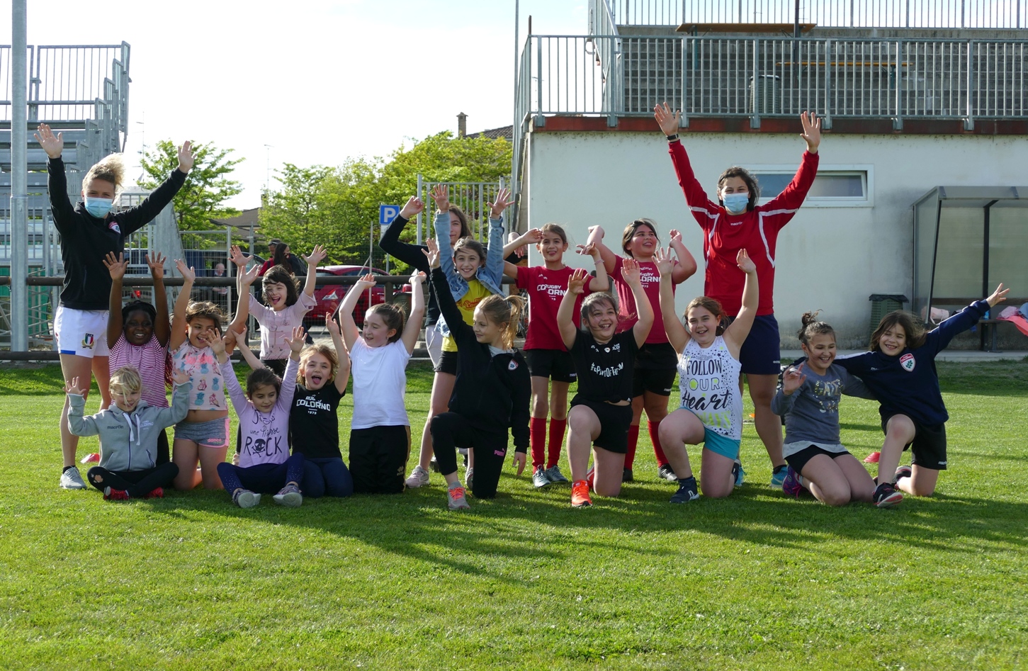 A Colorno la prima squadra di Minirugby Femminile