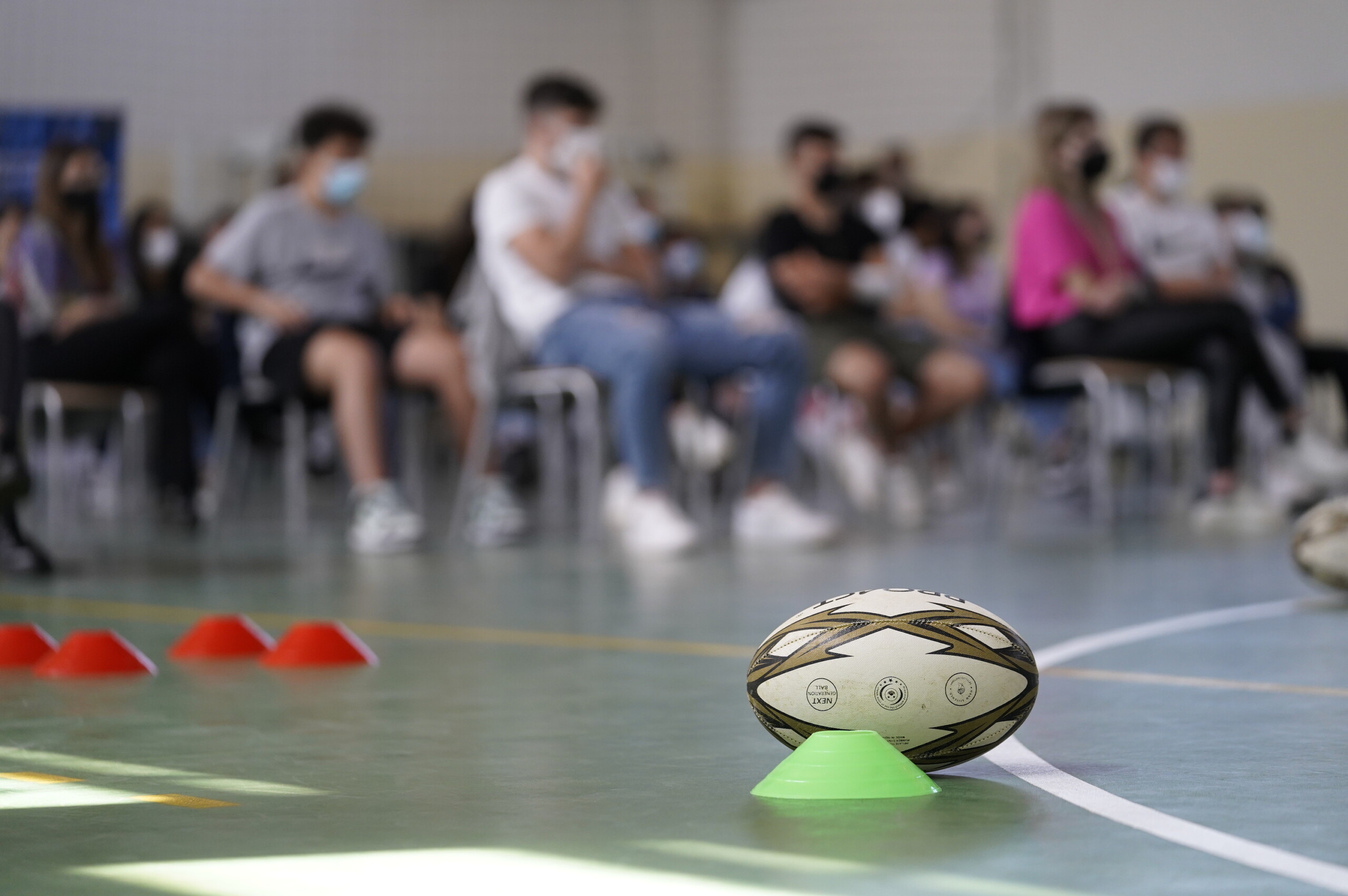 Luiss e Avio per Colleferro: “Insieme… Una meta per l’etica” | La squadra di rugby dell’AS Luiss al Liceo “G. Marconi”
