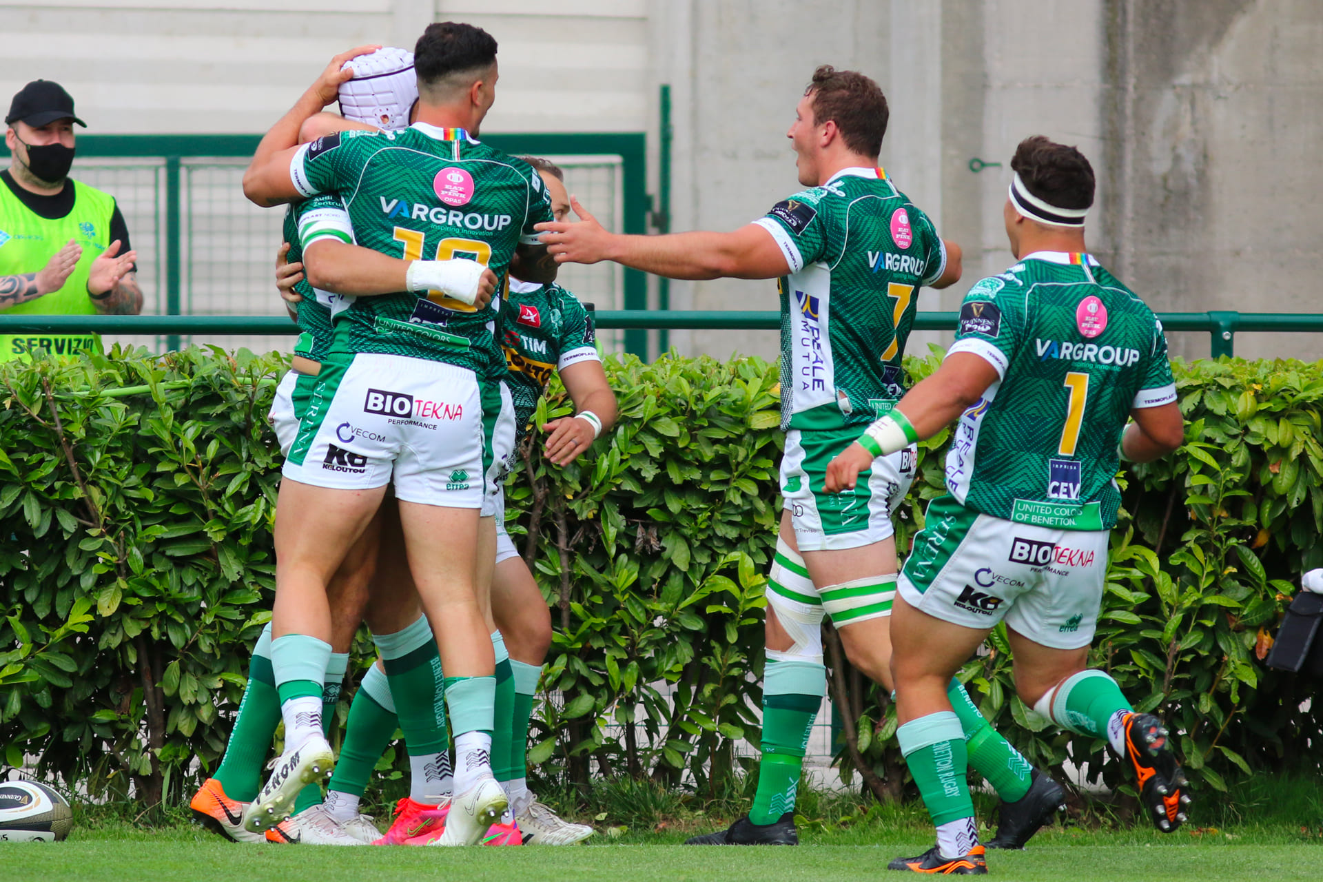 Il Benetton a Monigo batte Connacht 20-12 e conquista la quarta vittoria consecutiva in Rainbow Cup