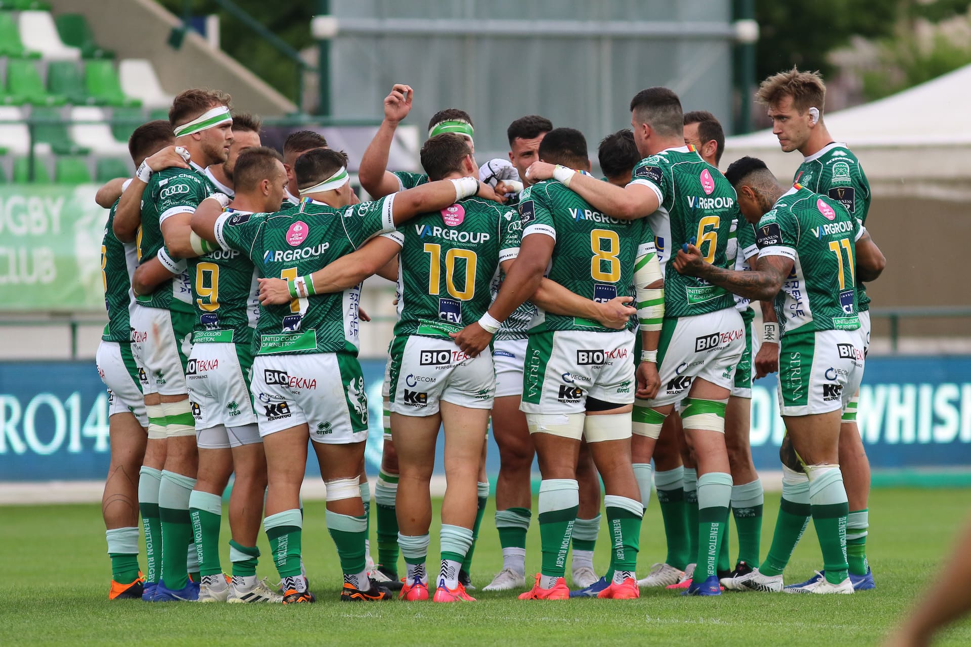 Il Benetton Rugby si qualifica per la storica finale di Guinness PRO14 Rainbow Cup