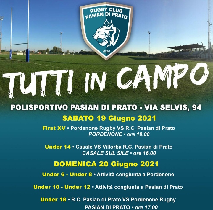 La seniores del Rugby Club Pasian di Prato torna in campo. Le Linci sfideranno il Pordenone