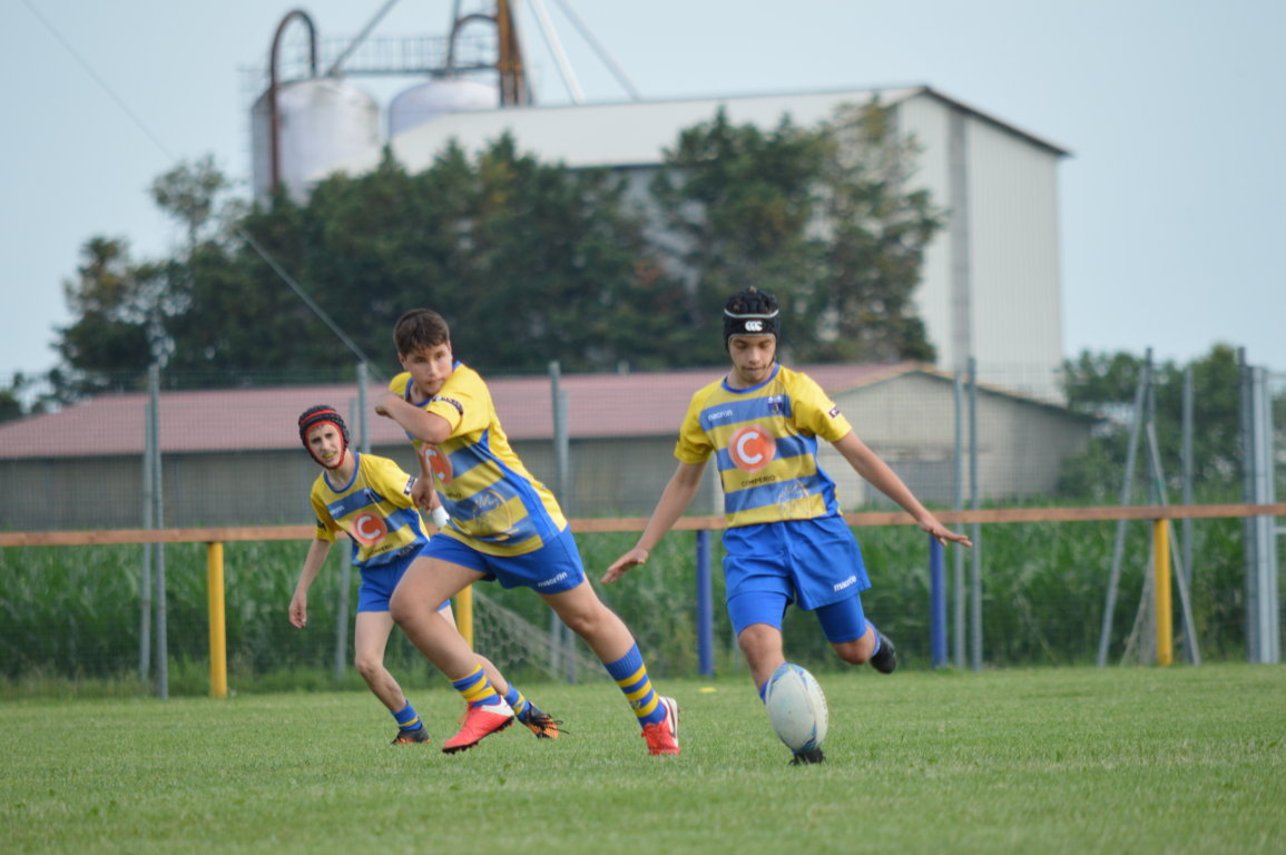 Esordio positivo per l’U14 del Rugby Frassinelle