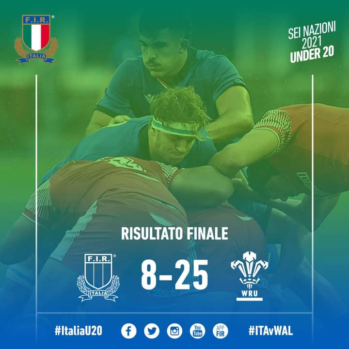 Sei Nazioni U20, il Galles supera 25-8 gli Azzurrini all’esordio