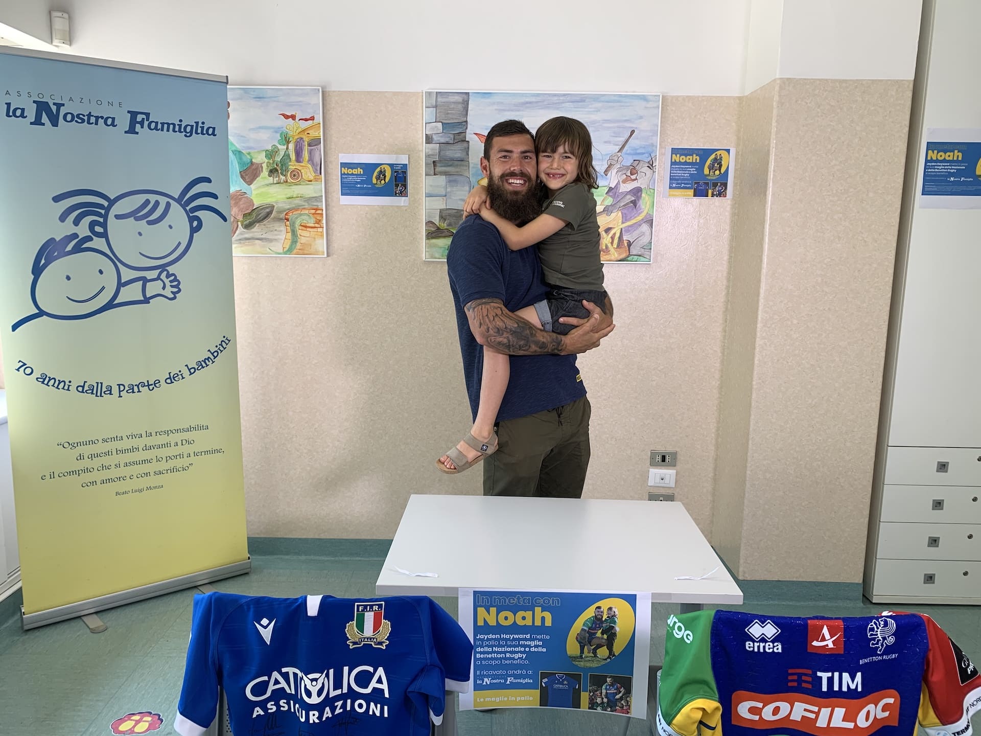 Benetton Rugby] Oltre 8.000 euro ricavati dalla raccolta fondi “In meta con Noah”