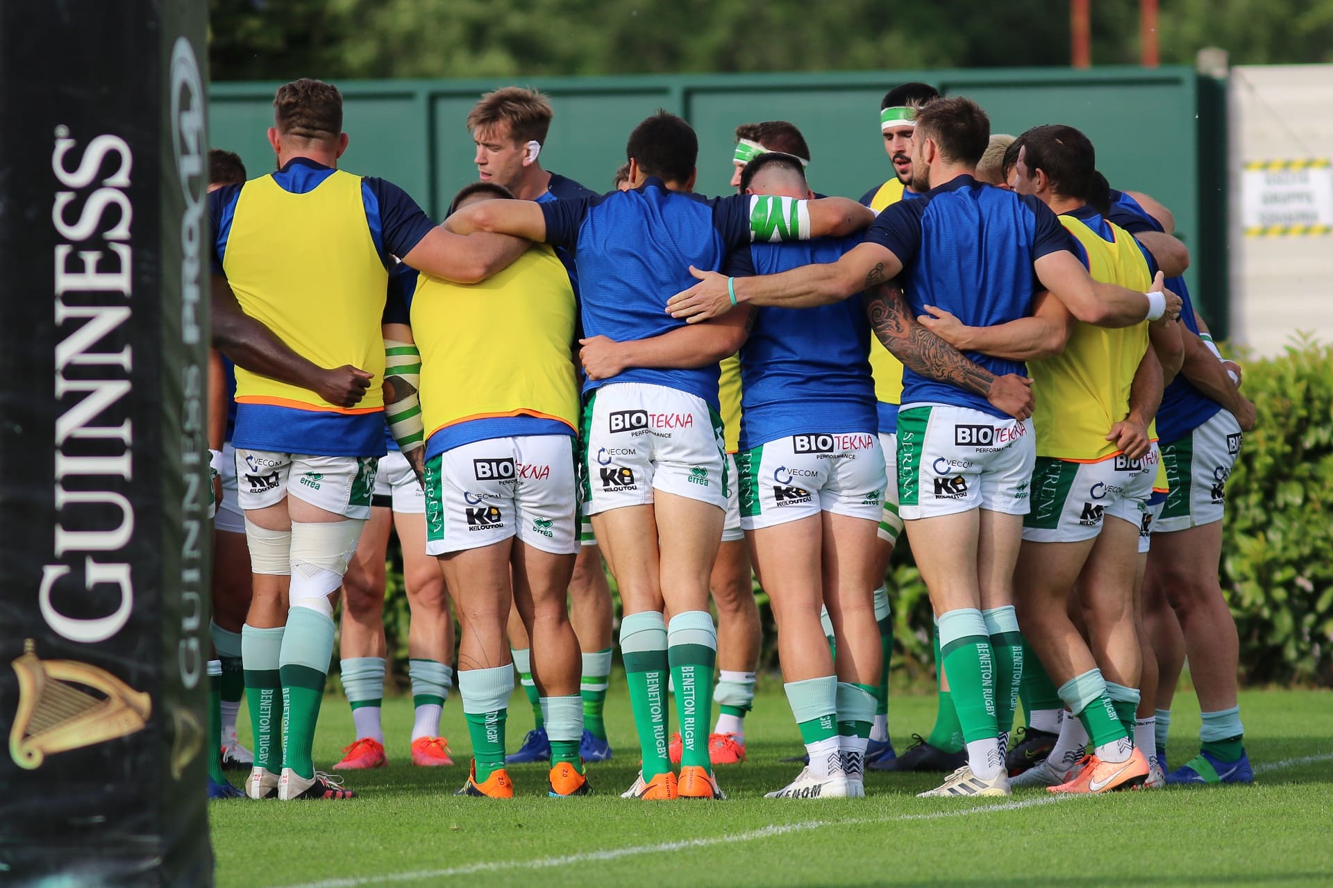 Il XV biancoverde per la finale di Rainbow Cup