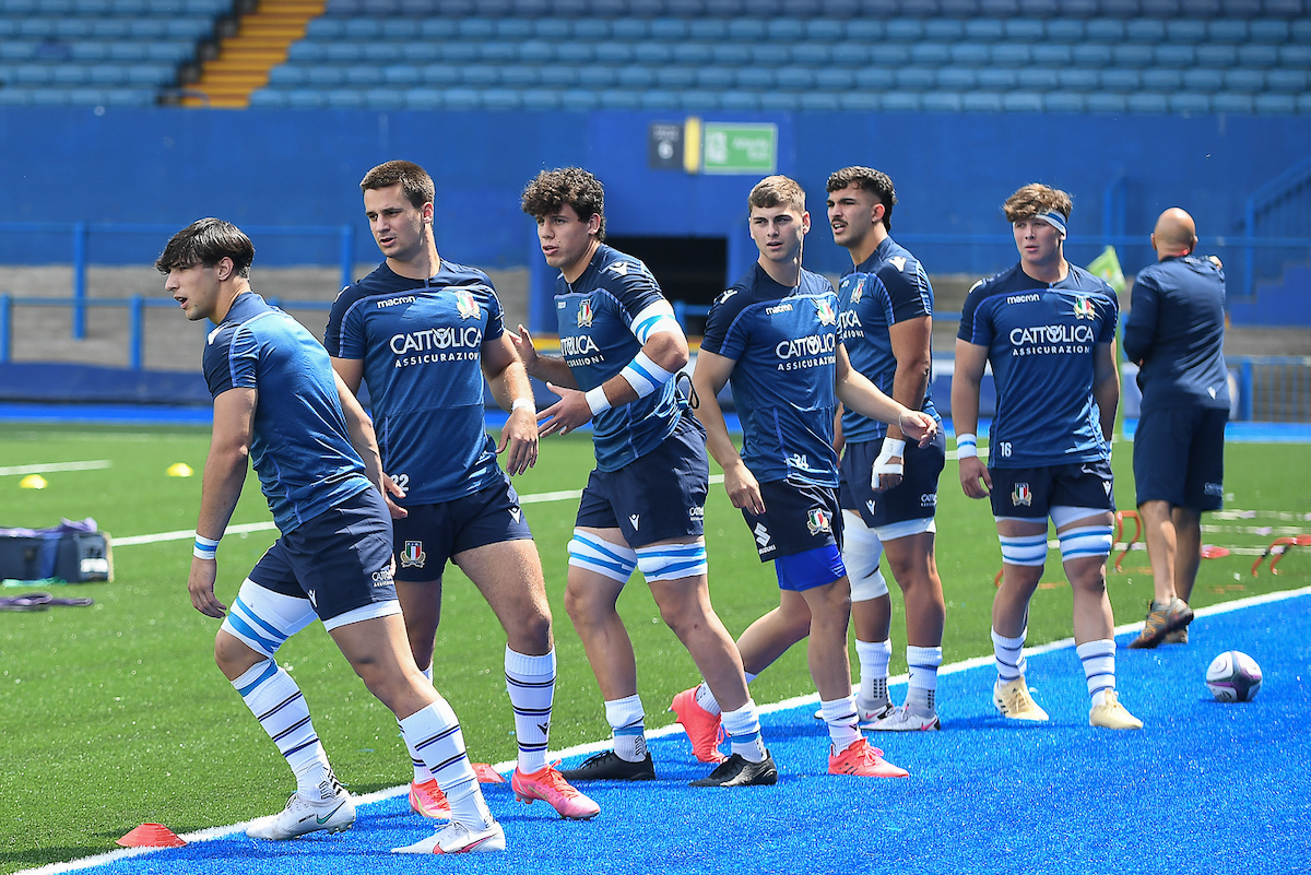 Italia U20, gli Azzurrini per la sfida all’Irlanda al Sei Nazioni