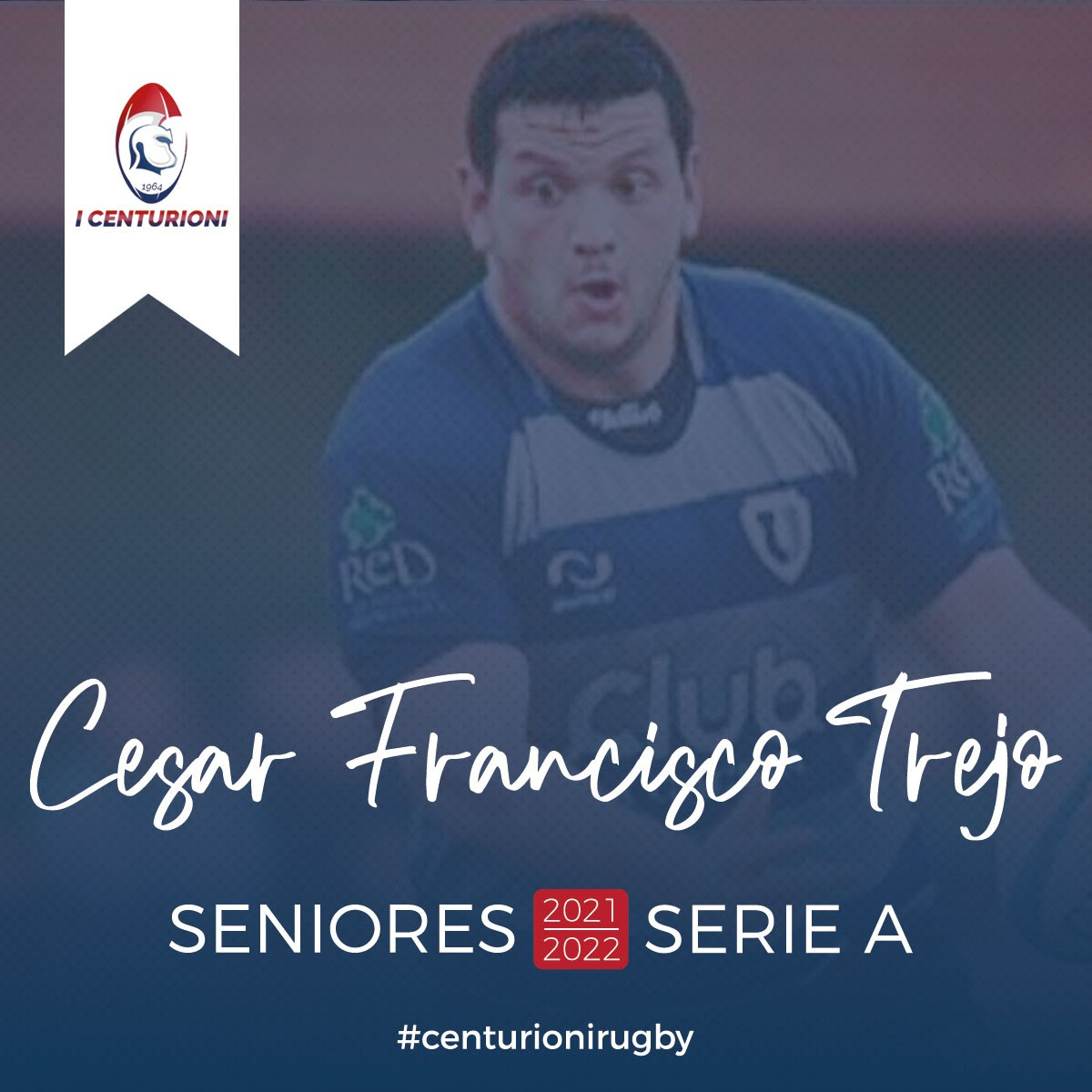 Arriva ai Centurioni Cesar Francisco Trejo