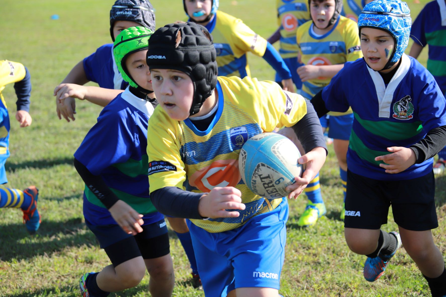 Entusiasmante il ritorno in campo del minirugby Frassinelle