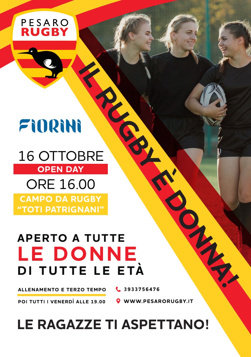 Il rugby a Pesaro è donna
