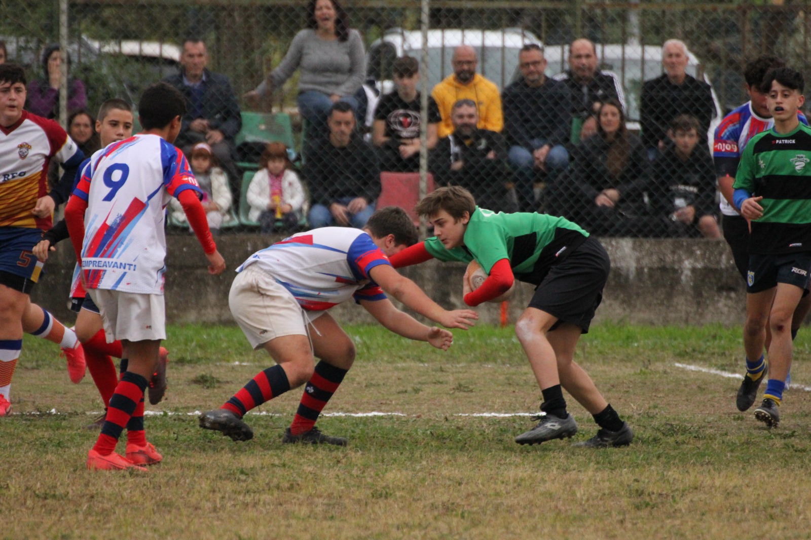 Minirugby a Terni nel raggruppamento con oltre 300 bambini. Under 17 bella vittoria a Rieti
