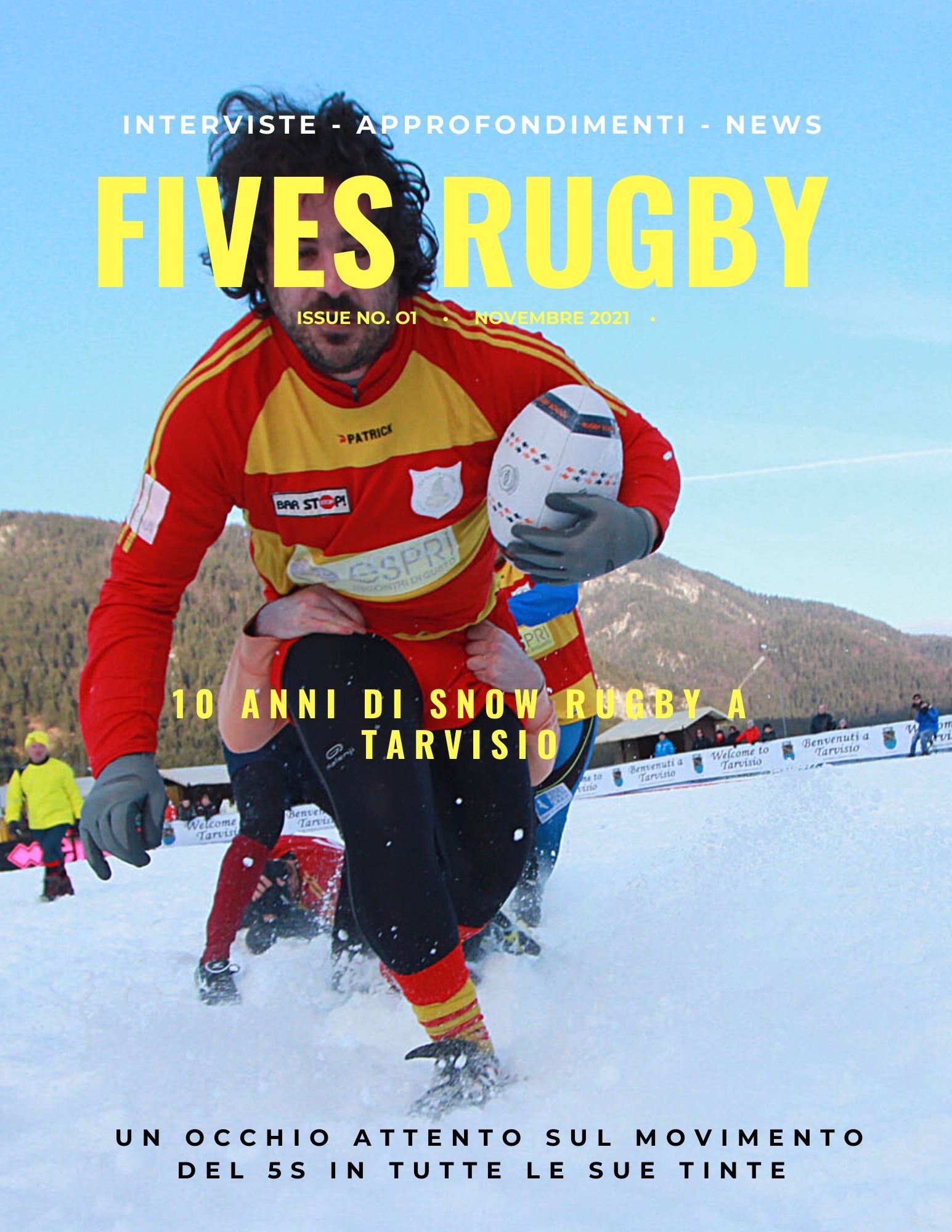 Online il mensile dedicato alle discipline del rugby a 5: ecco i 10 anni dello Snow Rugby a Tarvisio