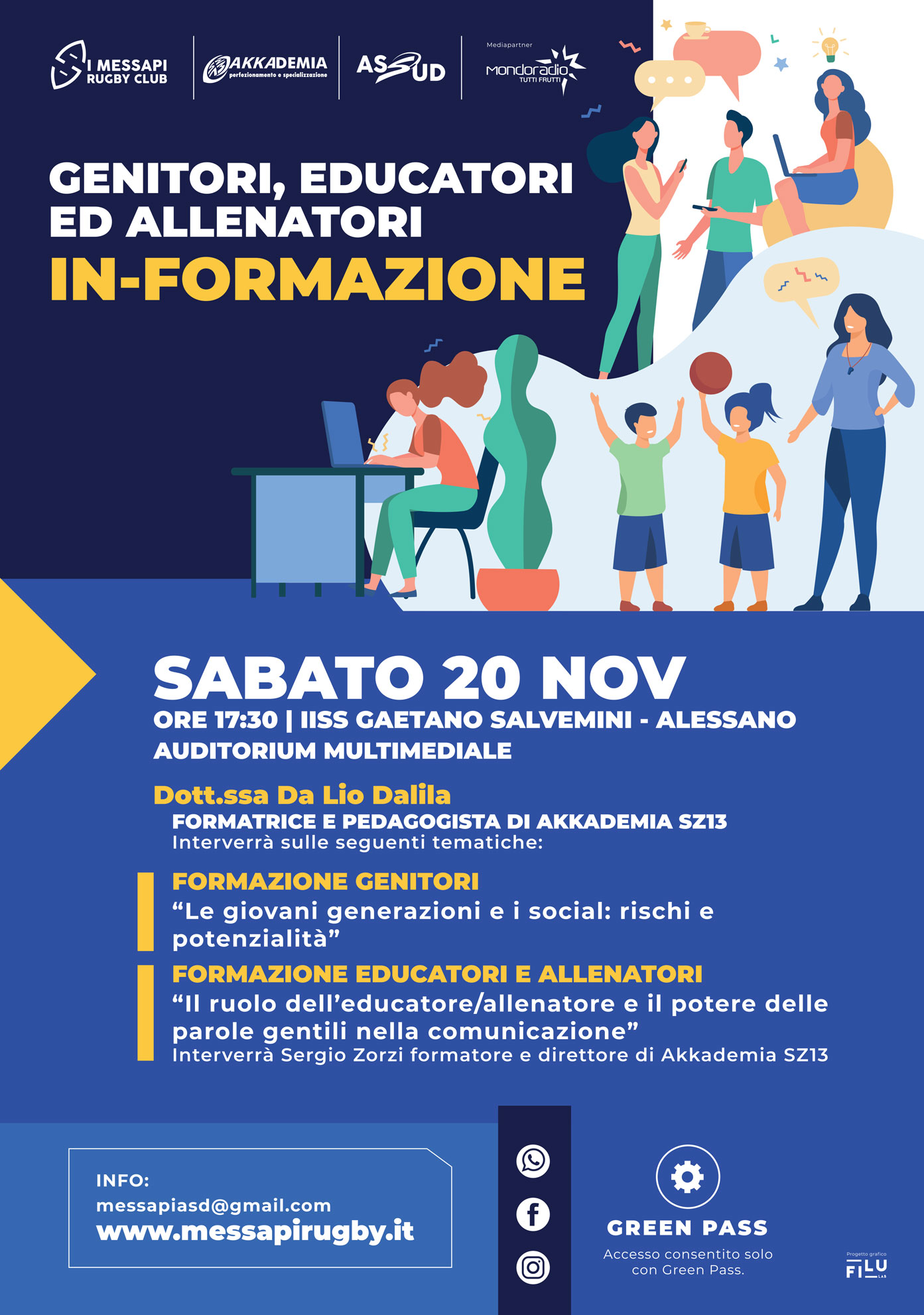 I Messapi e Akkademia SZ 13 insieme per un incontro di formazione