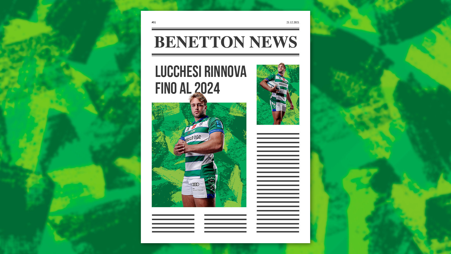 Gianmarco Lucchesi in Benetton Rugby sino al 2024