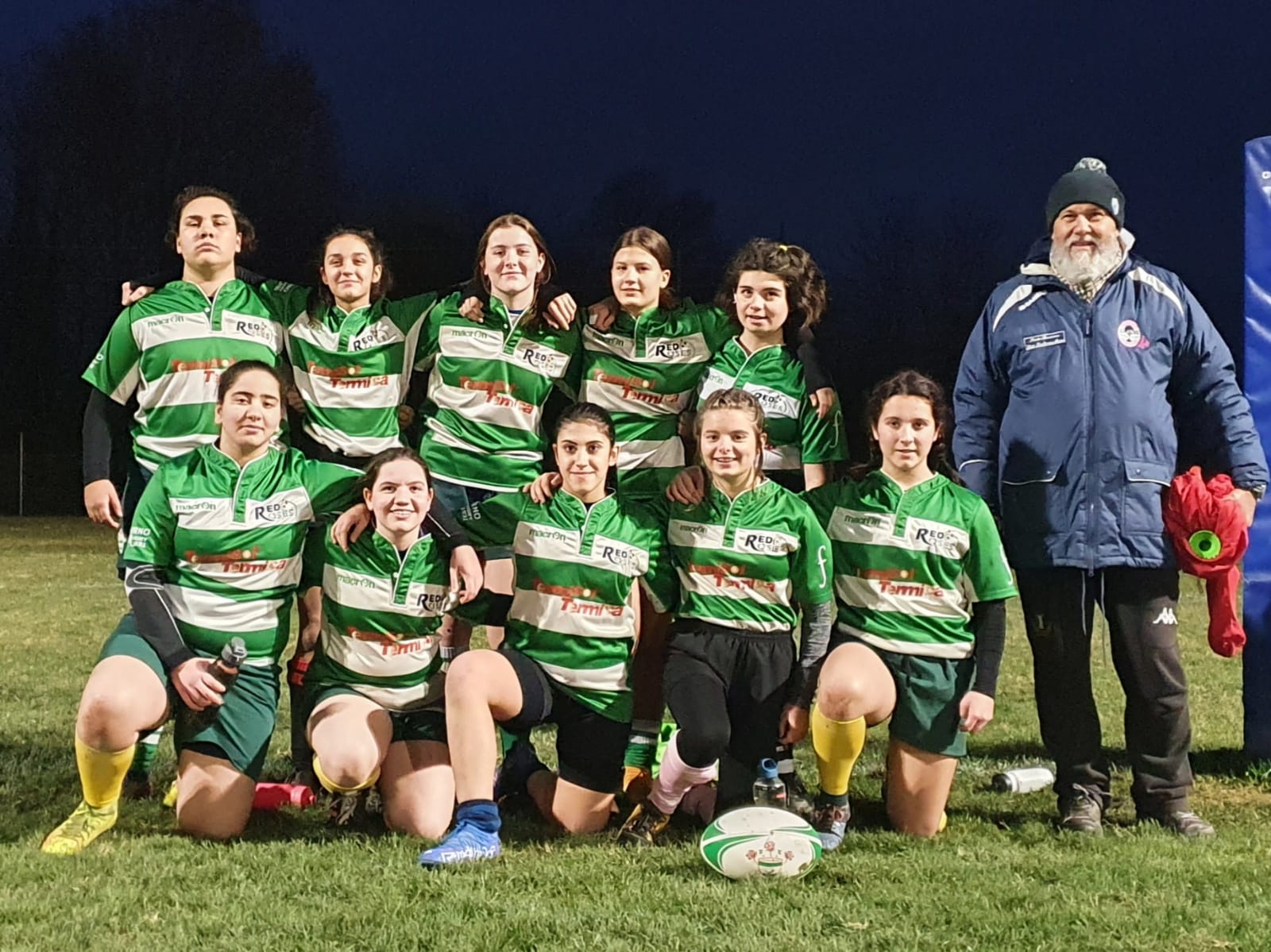 Rugby femminile: scatenate le squadre under 15 e under 17 del Livorno Rugby. A Villorba, 7 successi su 7 per le Red Roses Rugby Livorno 1931
