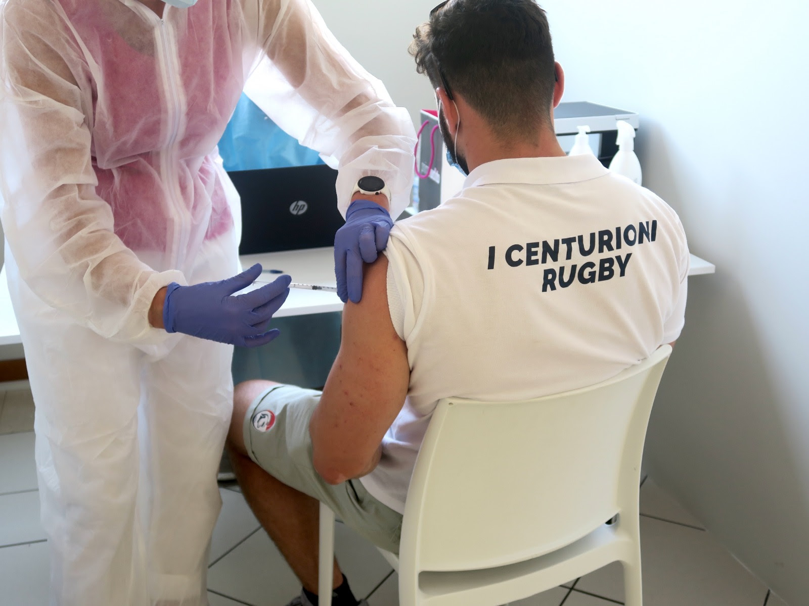 I Centurioni placcano il covid