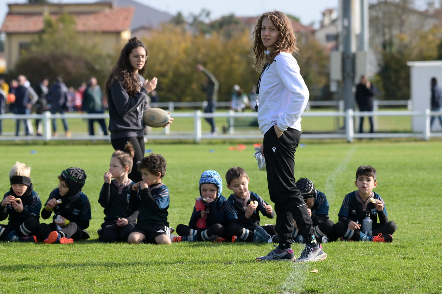 Un allenatrice in carriera: Roberta Bacchetti è la trascinatrice dell’U7 del Rugby Club Pasian di Prato