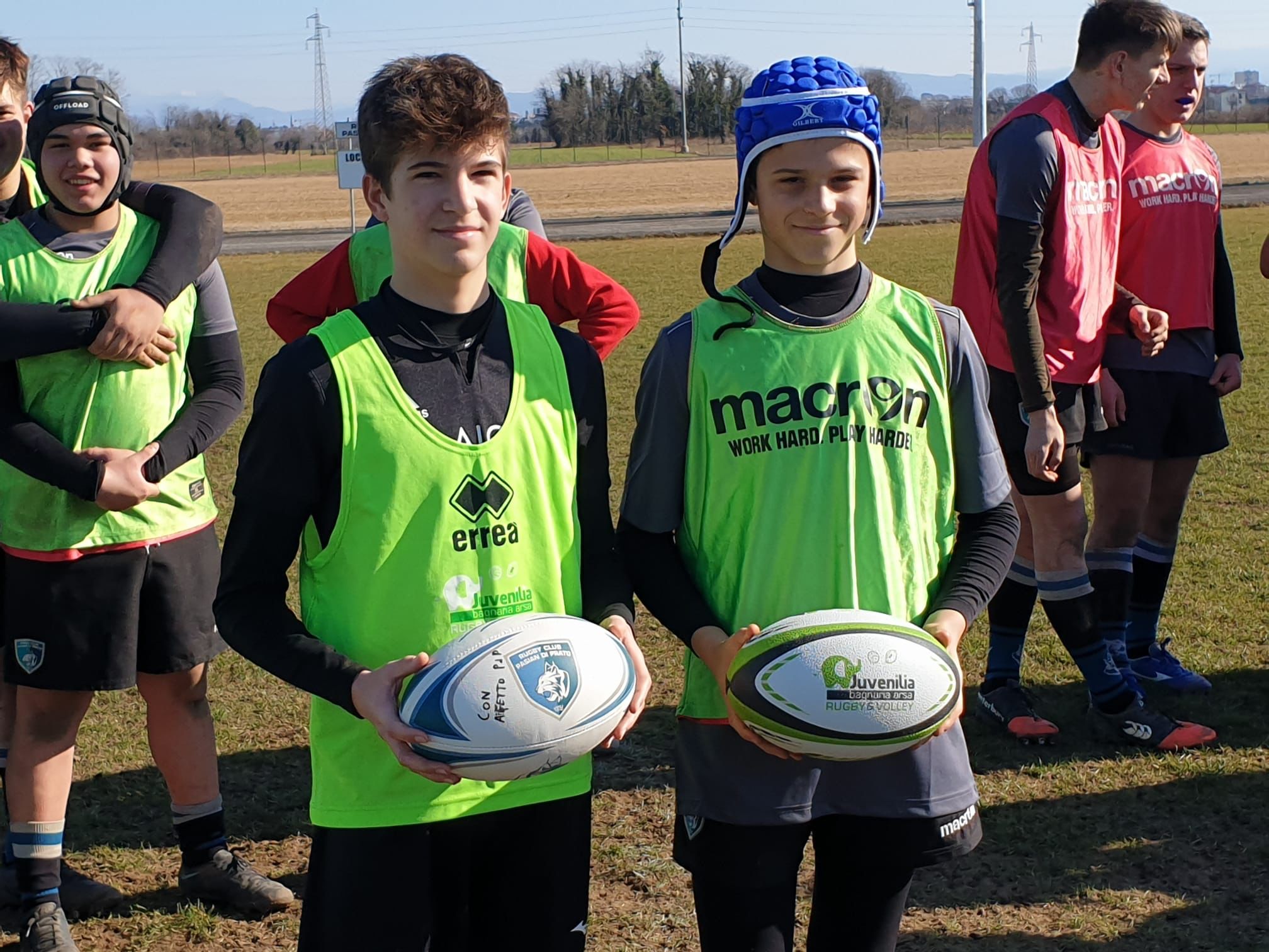 Le U15 del Rugby Club Pasian di Prato e della Juvenilia Bagnaria Arsa sono ripartite con un allenamento congiunto
