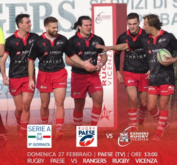 Rangers escono alla distanza e si impongono 26-17 a Paese